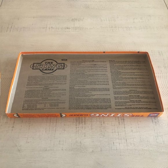 Rare, vintage 1976 Ideal The Sting Game (new in open box) - Picture 6 of 11